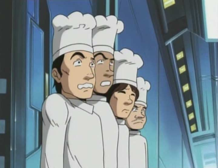 Le Karyu a aussi des cuisiniers humains qui se sont déchargés sur les humanoïdes