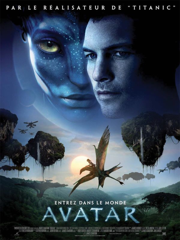 Affiche teaser d'Avatar de James Cameron