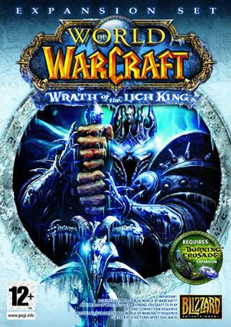 Couverture du jeu vidéo la colère du roi liche (Wrath of the Lich King)