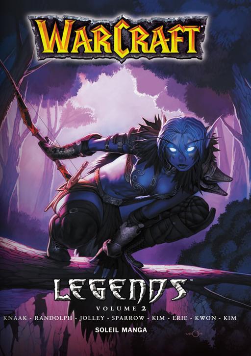 Couverture du tome 2 de Warcraft Legends