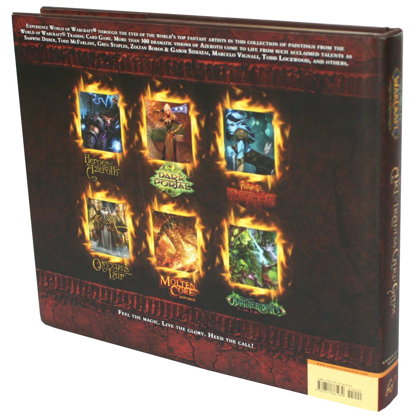 World of Warcraft : The Art of the Trading Card Game (Art book) - dos de couverture
