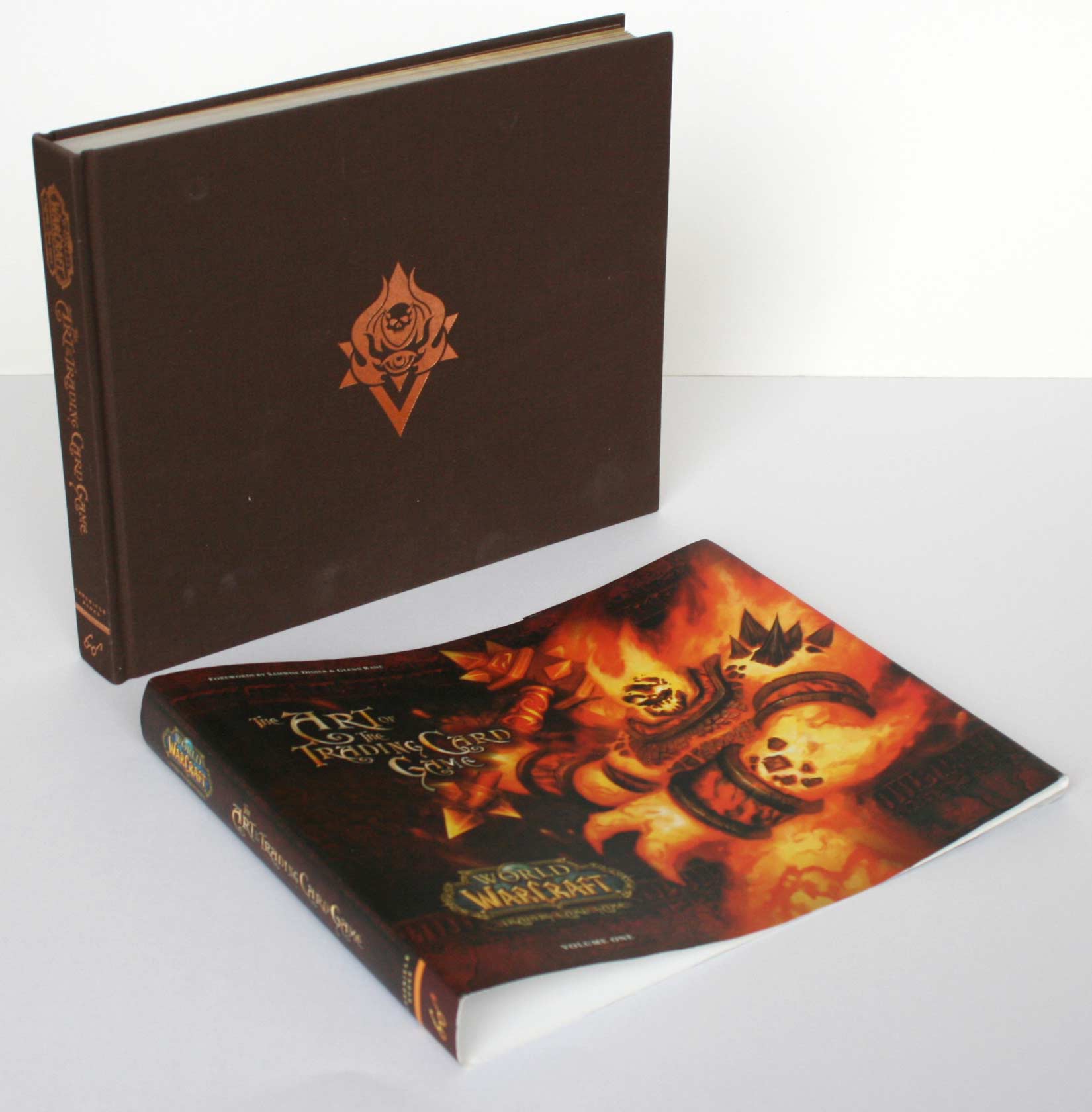World of Warcraft : The Art of the Trading Card Game (Art book) - couverture de protection enlevée
