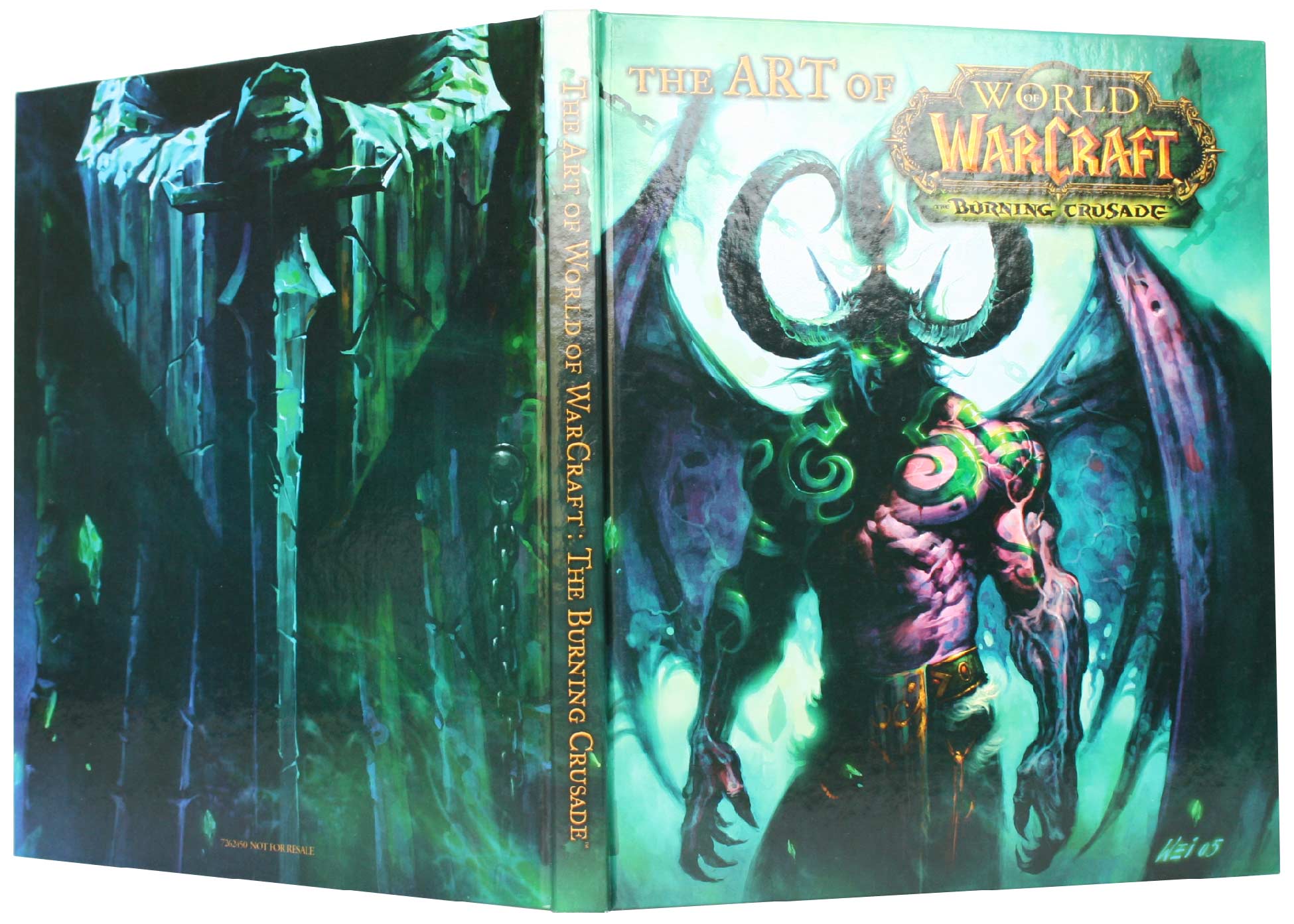 Couverture de l'Art book : The Art of the Burning Crusade (World of Warcraft)