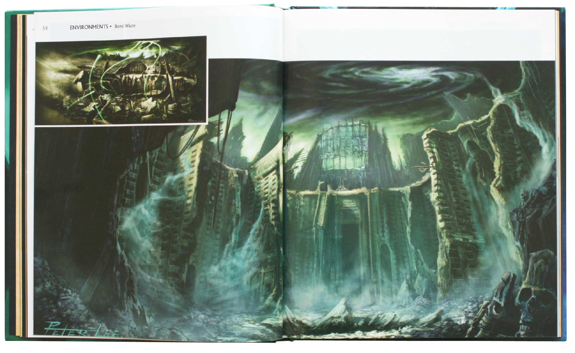 Page 54 et 55 de l'Art book : The Art of the Burning Crusade (World of Warcraft)