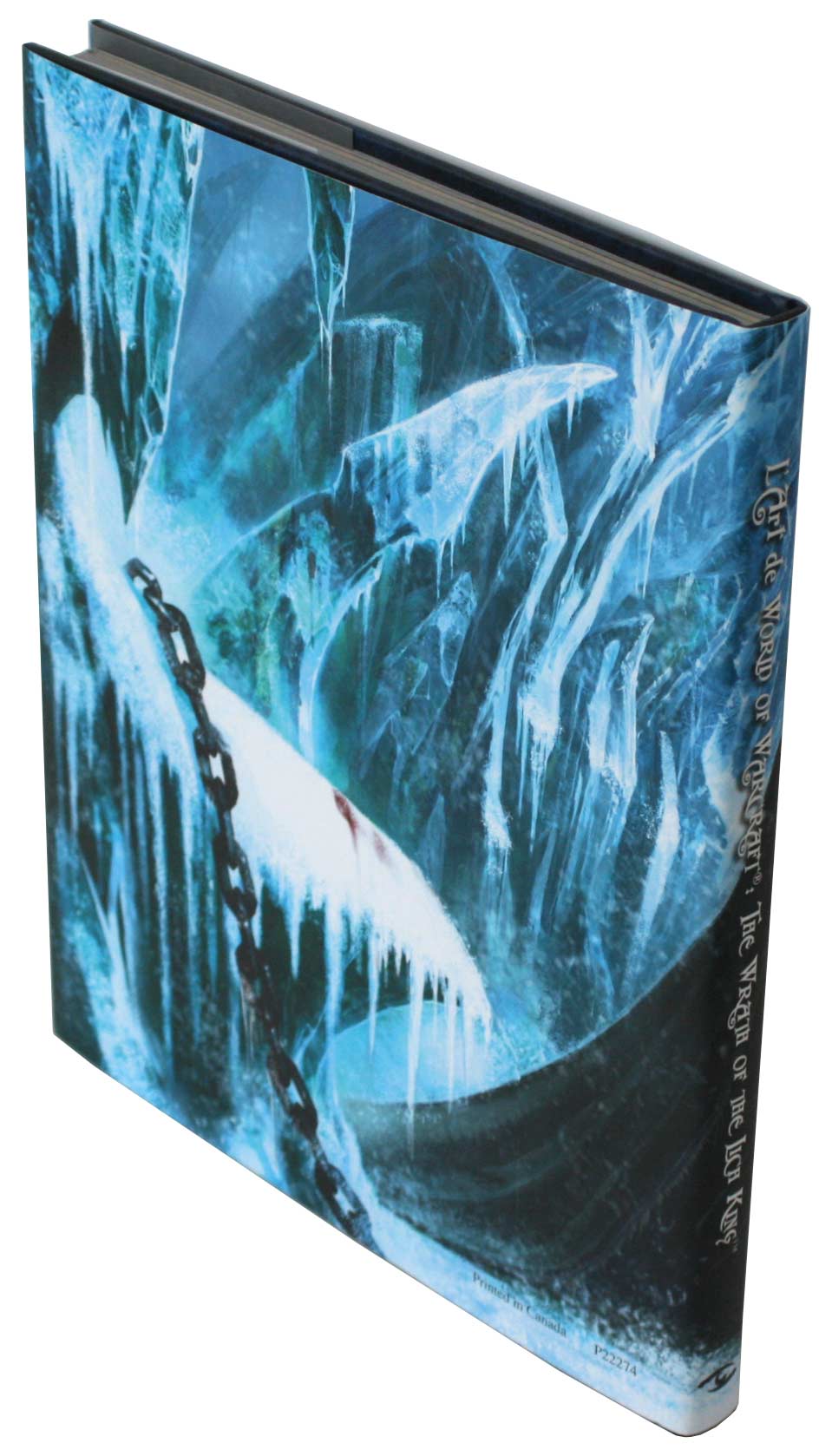 Dos de la couverture de l'art book The Art of Warth of the Lich King (World of Warcraft)