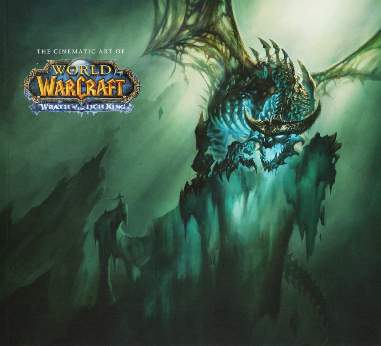 Couverture de l'art book The Cinematic Art of Warth of the Lich King (World of Warcraft)
