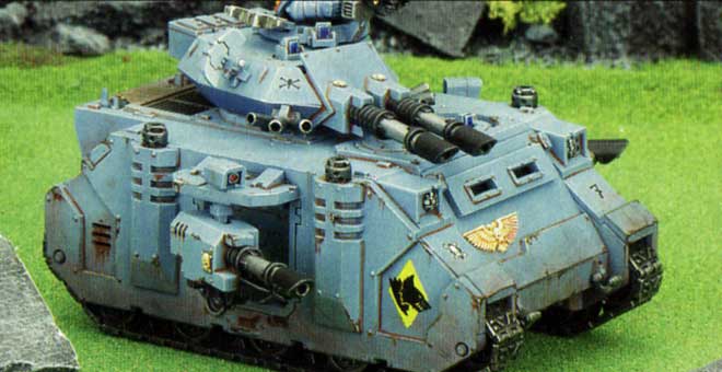 Tank Predator Anihilator (Space Marine - Warhammer 40.000)