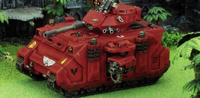 Tank Predator Anihilator Destructor (Space Marine - Warhammer 40.000)