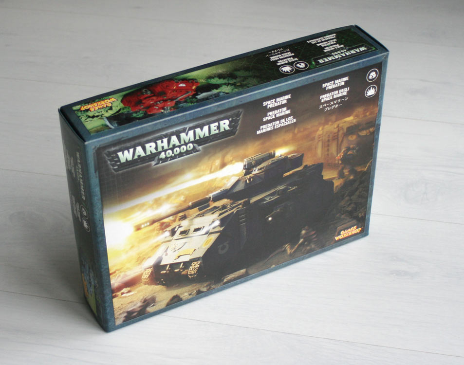 boîte Tank Predator (Space Marine - Warhammer 40.000)