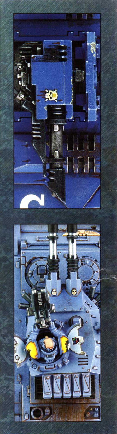 boîte dos gauche Tank Predator (Space Marine - Warhammer 40.000)