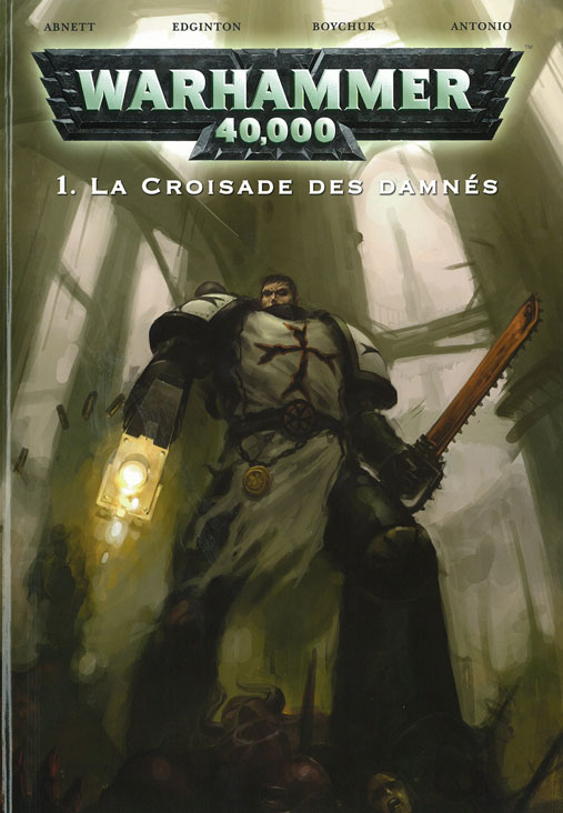 T1 La croisade des damnés WH 40K couv