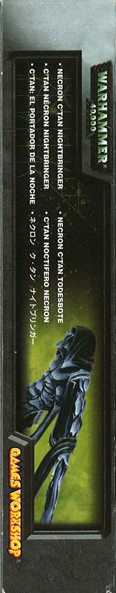Packaging (gauche) du Nightbringer (Warhammer 40000)