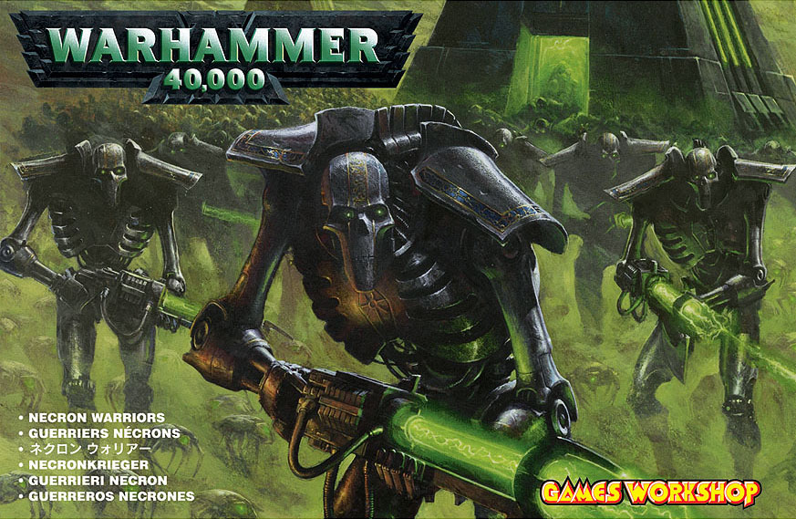 Packaging des Guerrier Nécron (Warhammer 40.000)
