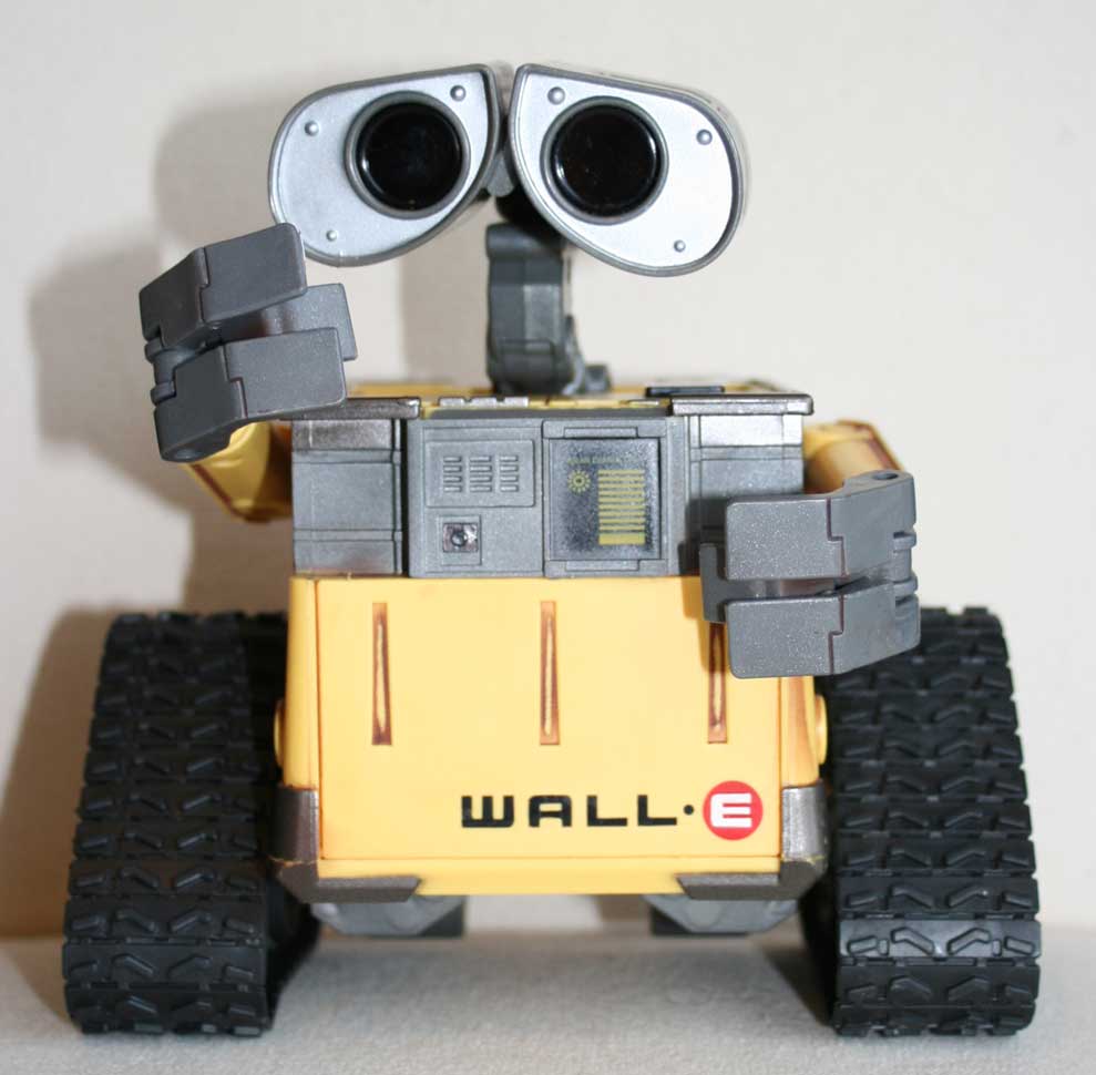 Thinkway Toys : Wall-E télécommandé (2008) face