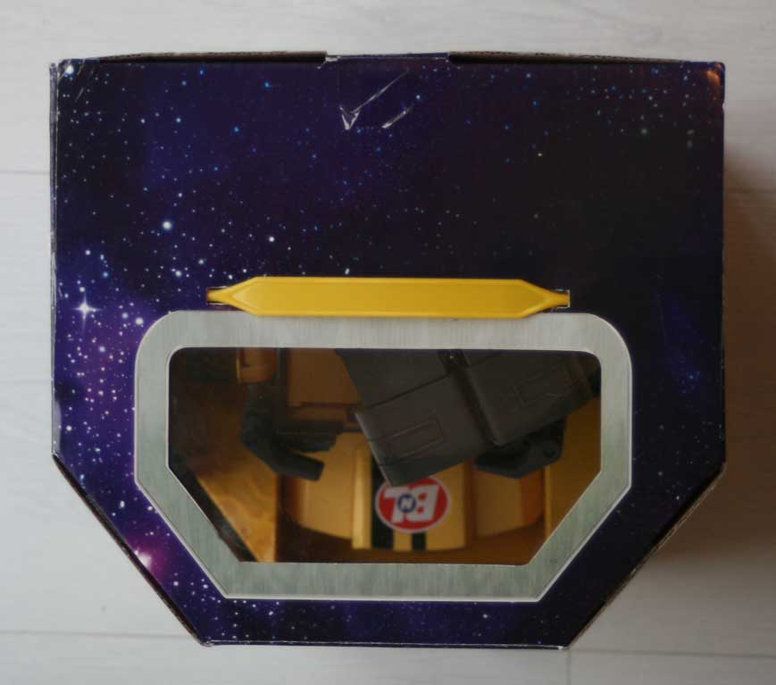 Thinkway Toys : Wall-E télécommandé (2008) Packaging dessus