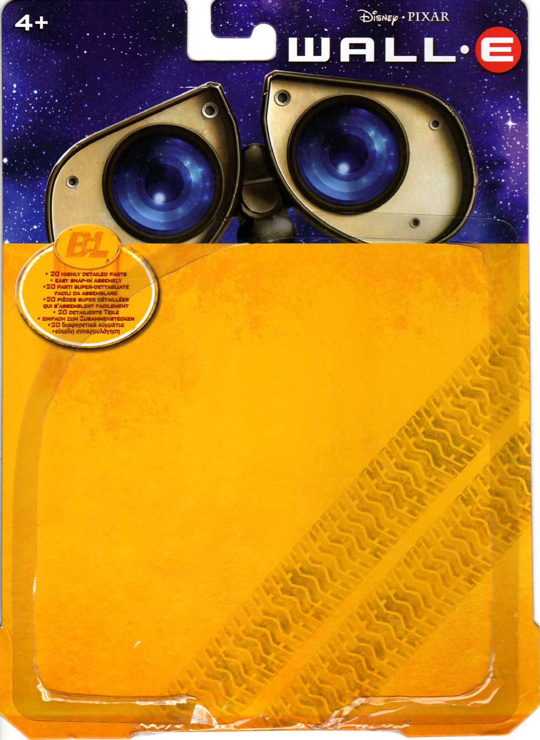 U-Repair Wall-E (2008) Packaging face ouvert