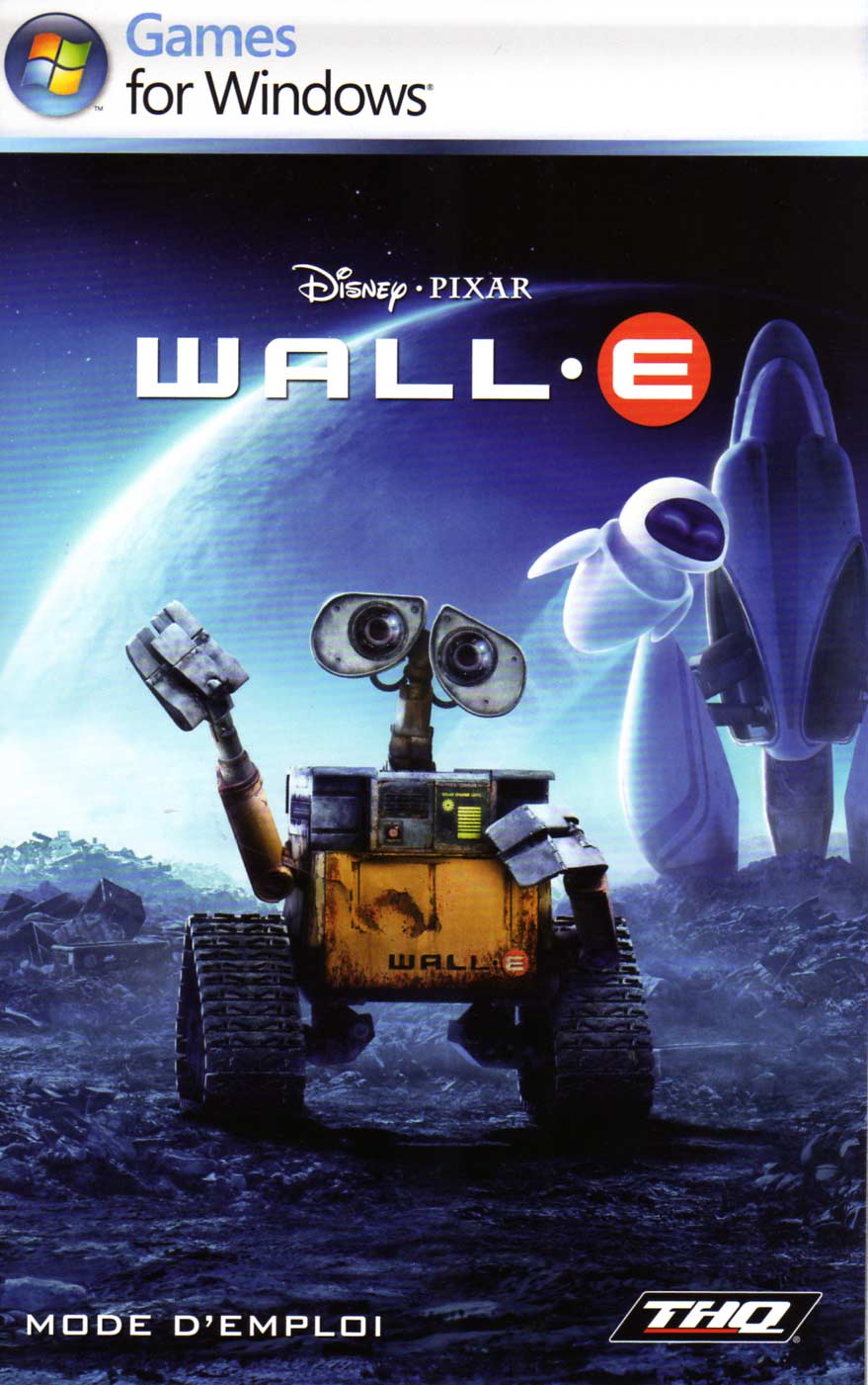 notice couverture Wall-E (2008 Jeu vidéo THQ pour PC et MAC)