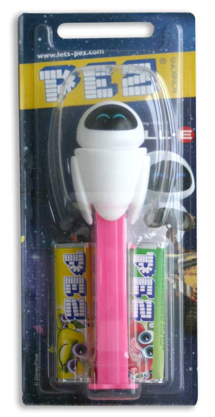 EVE (Wall-E - distributeur PEZ 2008)