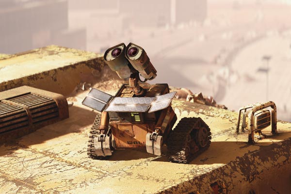Wall-E et son capteur Photovoltaïque