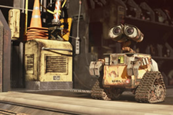 Wall-E sort de chez lui