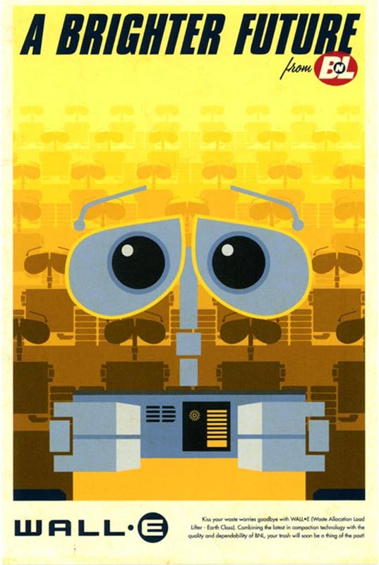 affiche Wall-E (en)