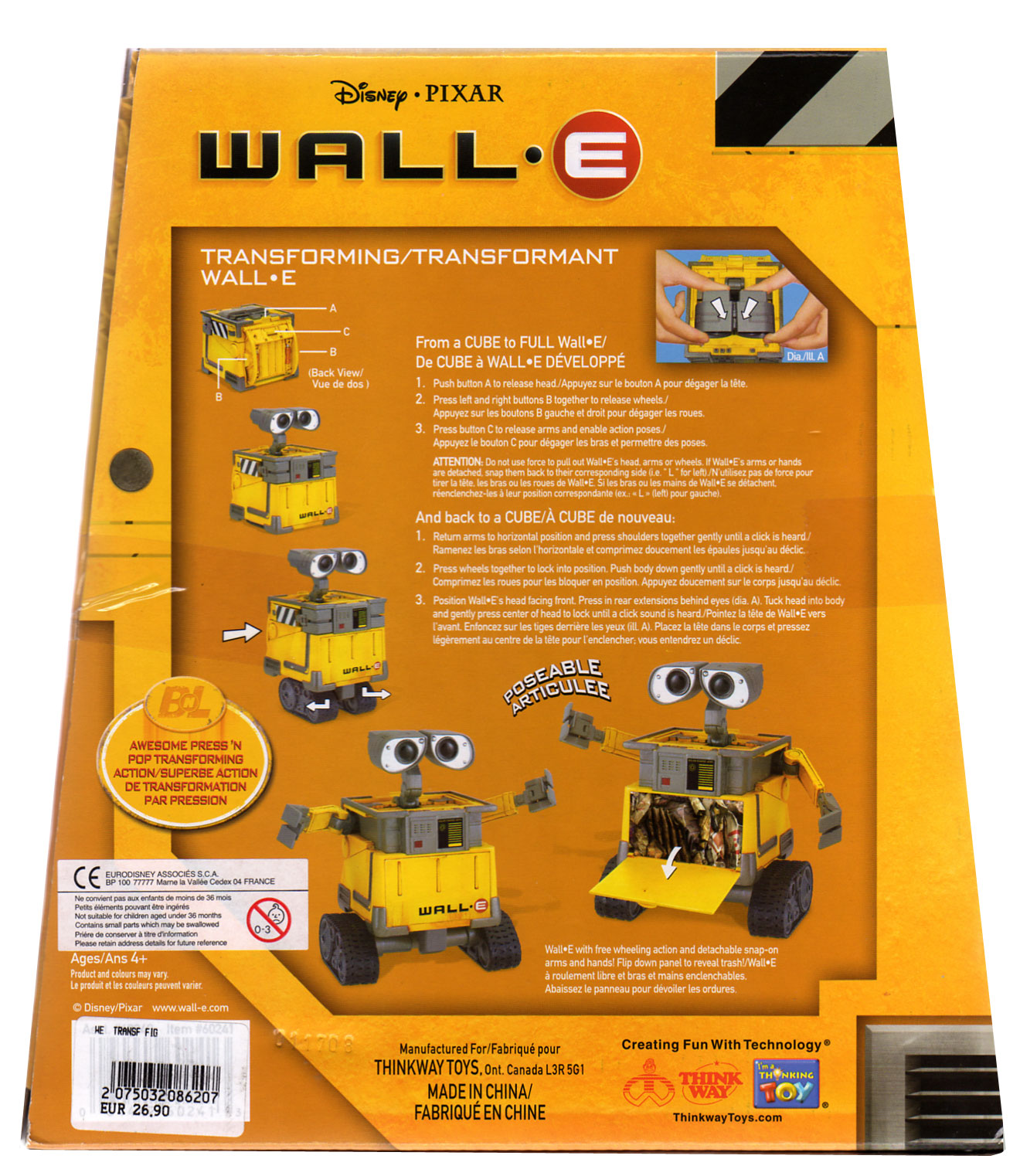 Packaging wall-E dos ech 1