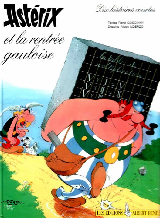 Astérix et la Rentrée gauloise (couverture 1993)