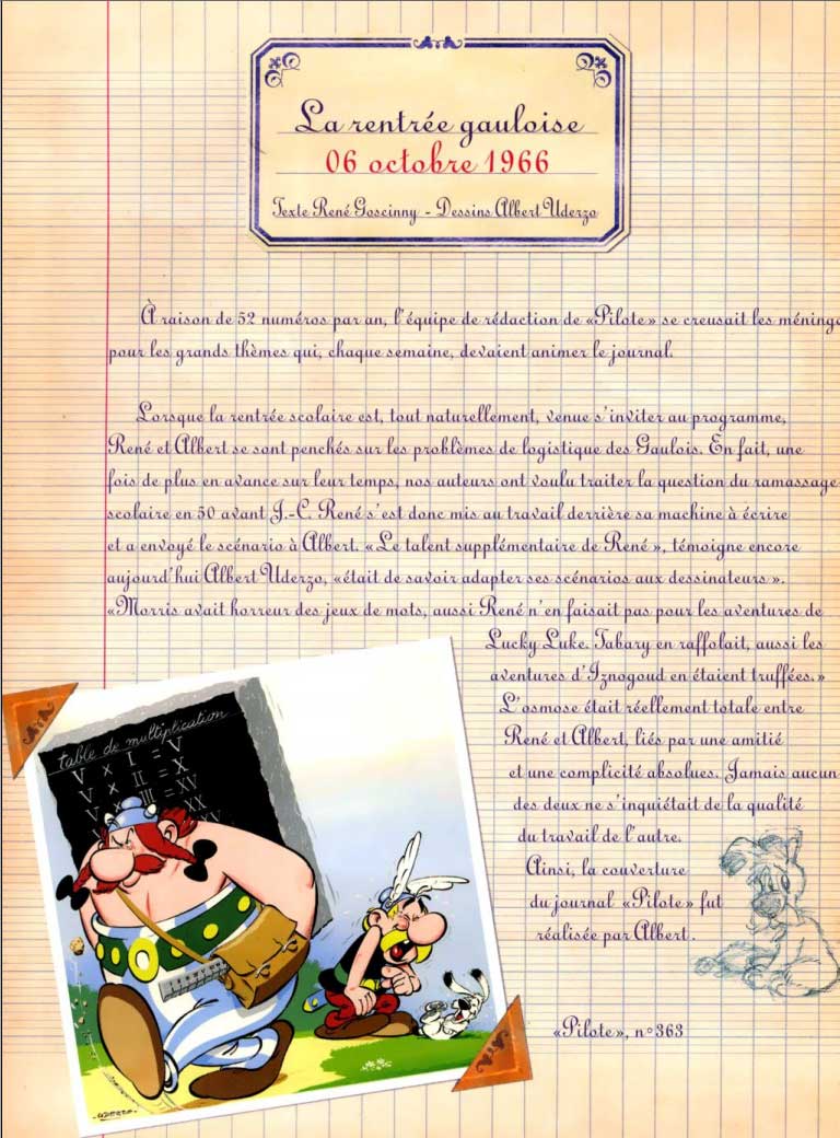 Astérix et la Rentrée gauloise page 2