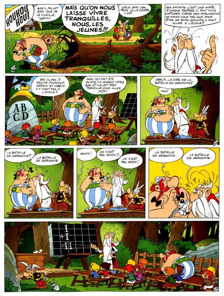 Astérix et la Rentrée gauloise page 4