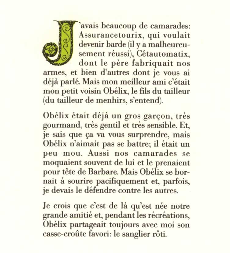 Comment Obélix est tombé dans la marmite du druide quand il était petit (page 3)