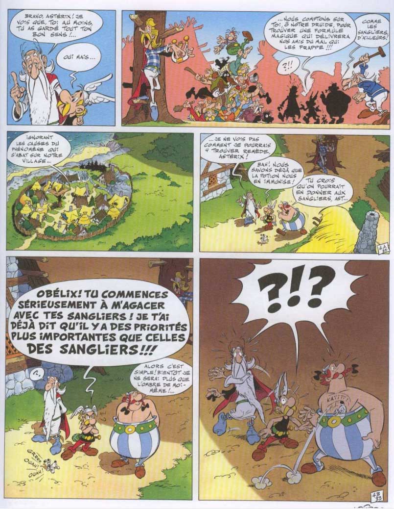 T33 : Le ciel lui tombe sur la tête (Astérix) page 4