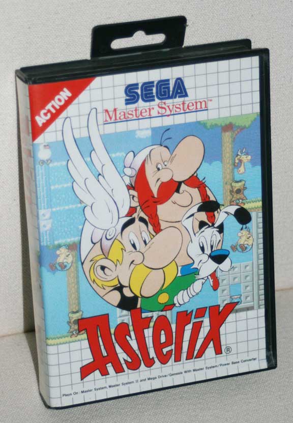 Boite Astérix Jeux Master System