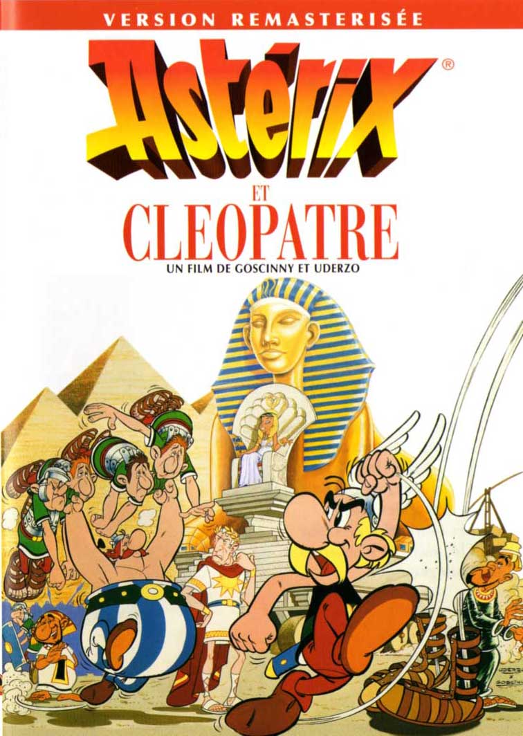 Astérix et Cléopâtre (couverture de DVD 2008)