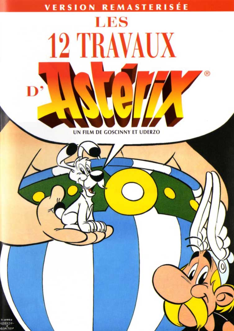 Les 12 travaux d'Astérix (film animé 1976) affiche