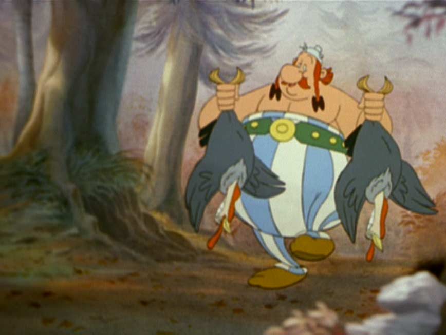 Astérix et les Indiens (Obélix et les glouglous)