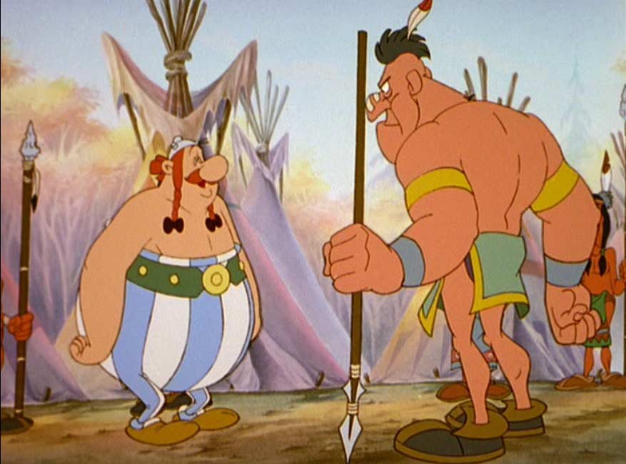 Astérix et les Indiens