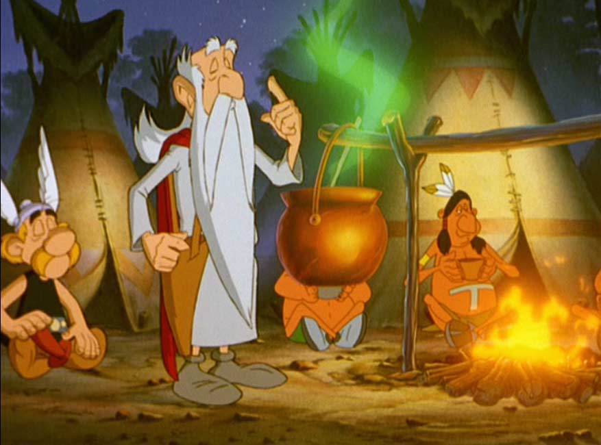 Astérix et les Indiens