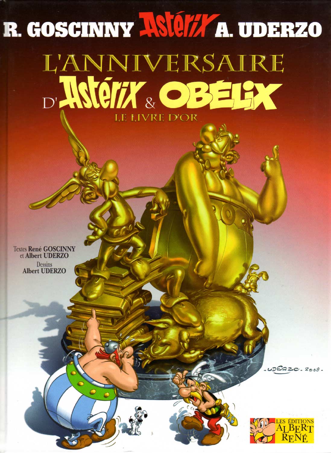 Tome 34 : L’Anniversaire d’Astérix et Obélix (le livre d’Or)