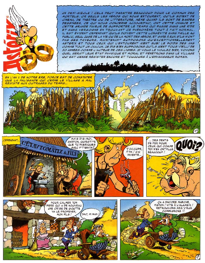 Tome 34 : L’Anniversaire d’Astérix et Obélix (le livre d’Or)