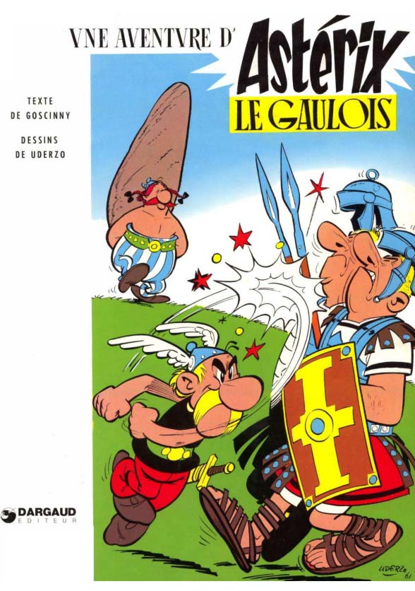 T1 : Astérix le Gaulois couverture