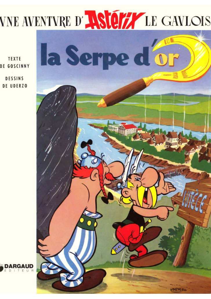 T2 : La Serpe d'or couverture