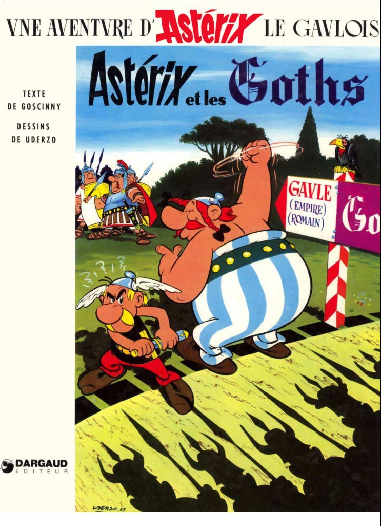 T3 : Astérix et les Goths couverture