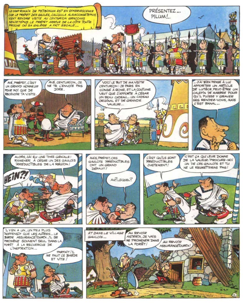 T4 : Astérix gladiateur P1