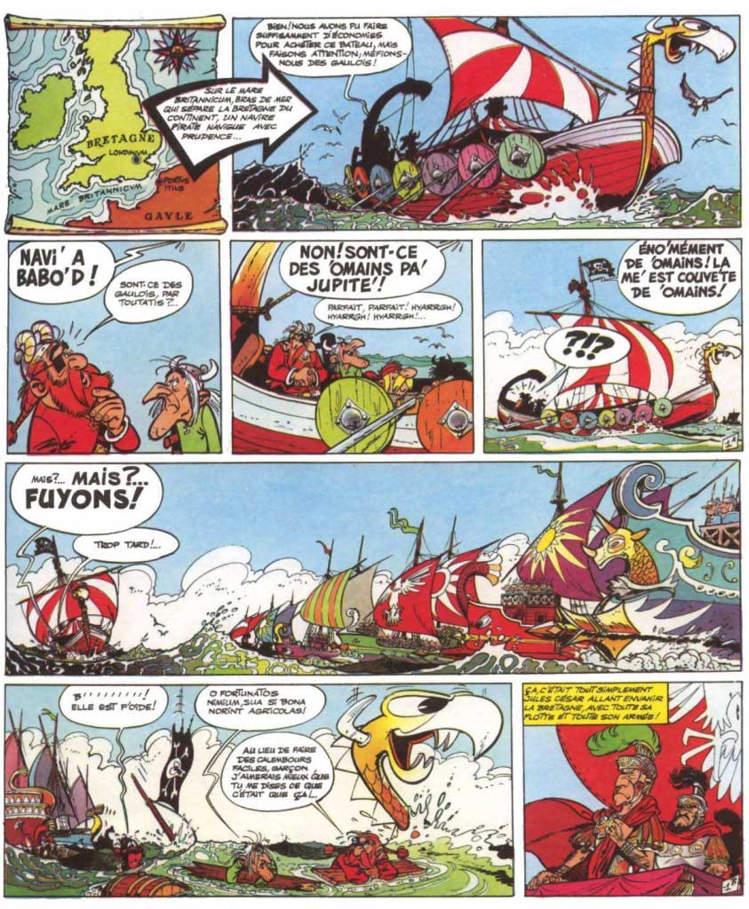 T8 : Astérix chez les Bretons page 1