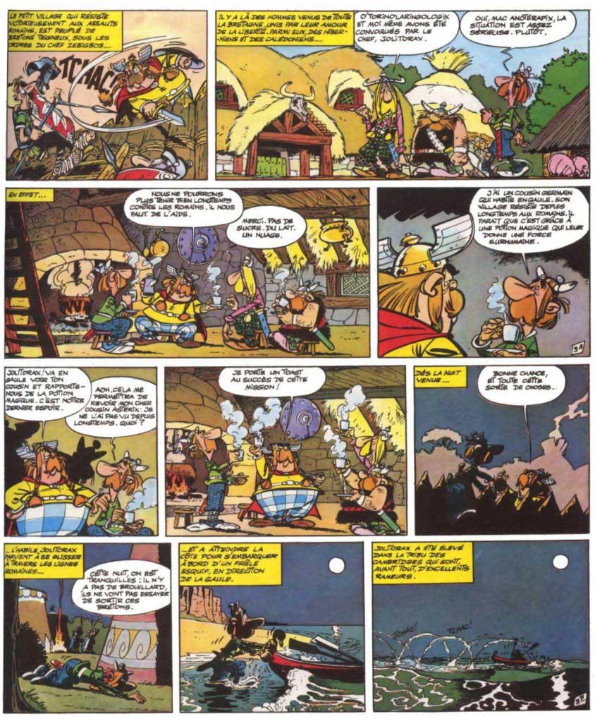 T8 : Astérix chez les Bretons page 3