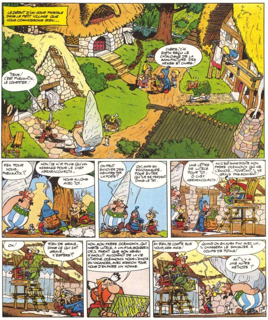 T9 : Astérix et les Normands page 1