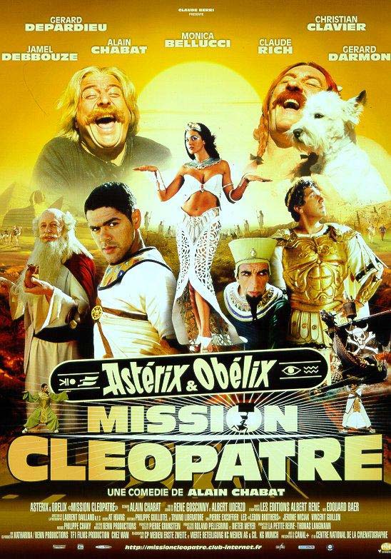 Affiche du film Astérix et Obélix : mission Cléopatre