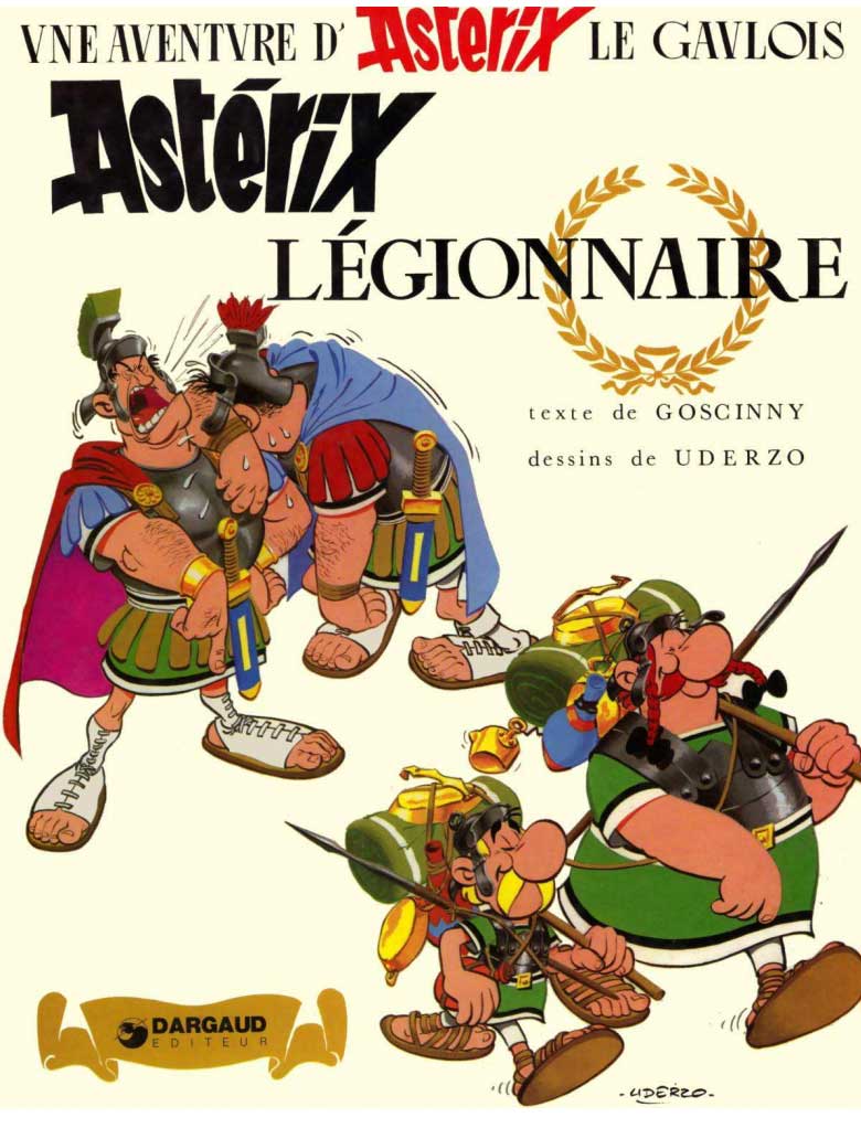 T10 : Astérix légionnaire couverture