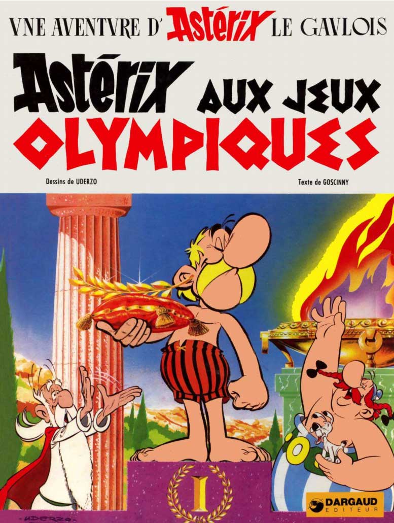 T12 : Astérix aux Jeux olympiques couverture