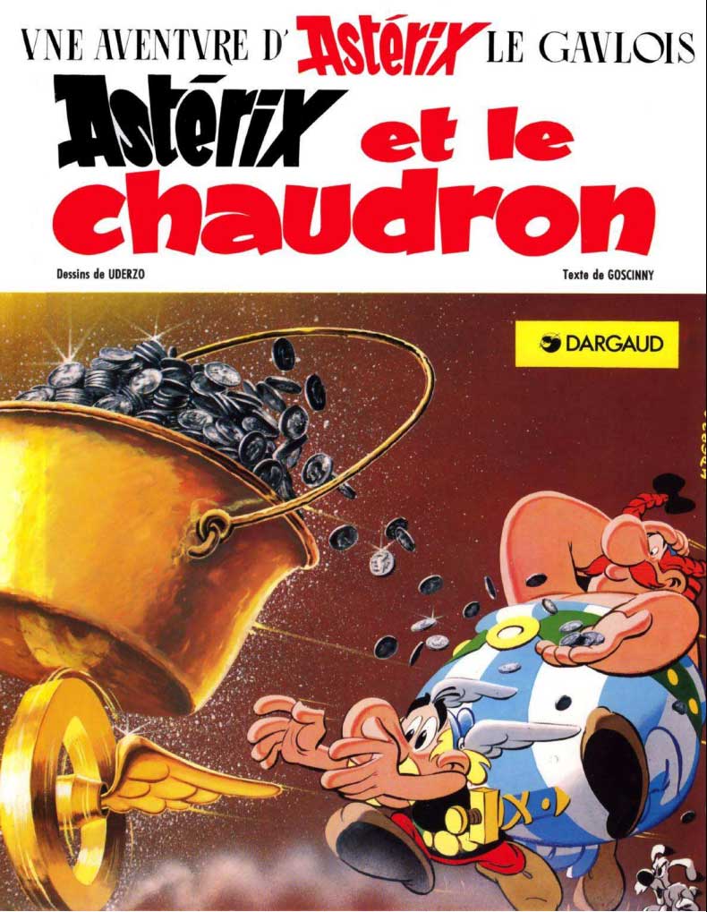 T13 : Astérix et le Chaudron couverture